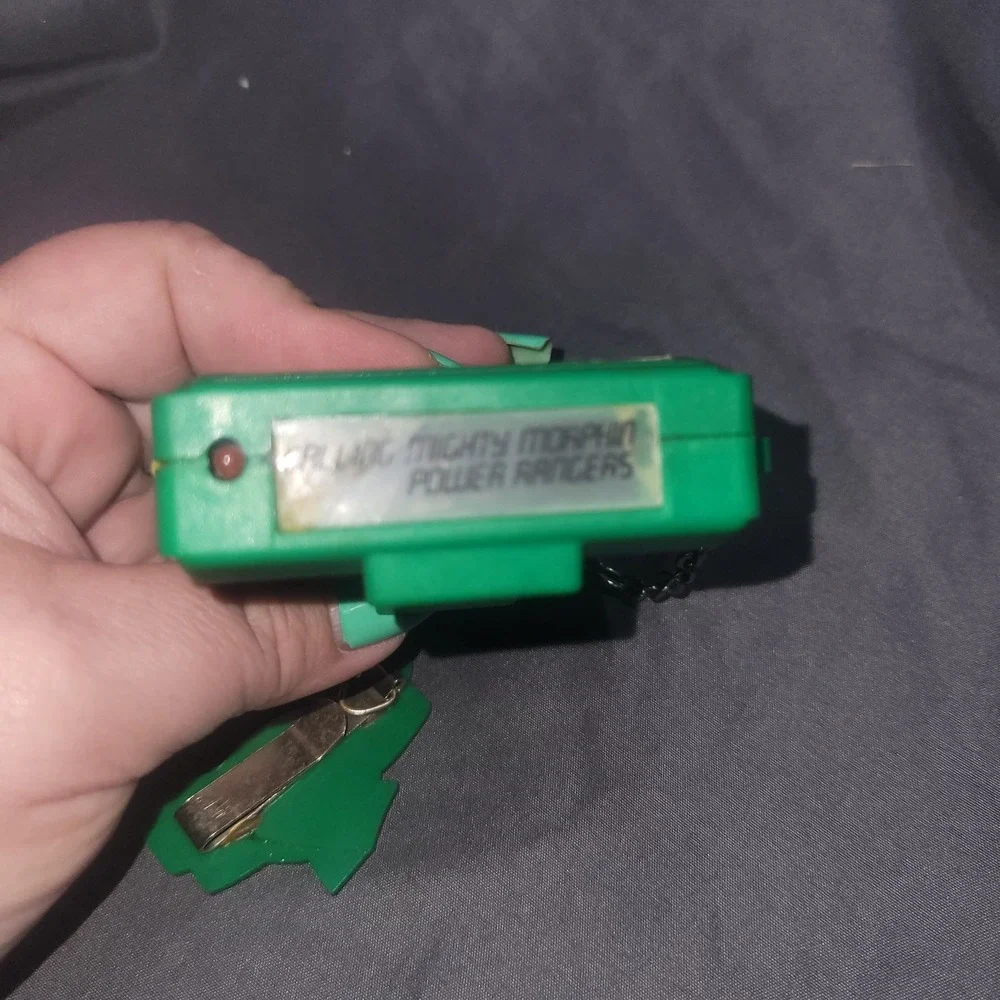 Mighty Morphin Power Rangers Green Ranger Beeper Toy 1993 Vintage RARE